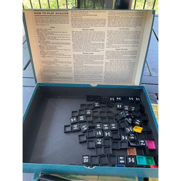 Vintage Acquire Board Game - Picture 6 of 6